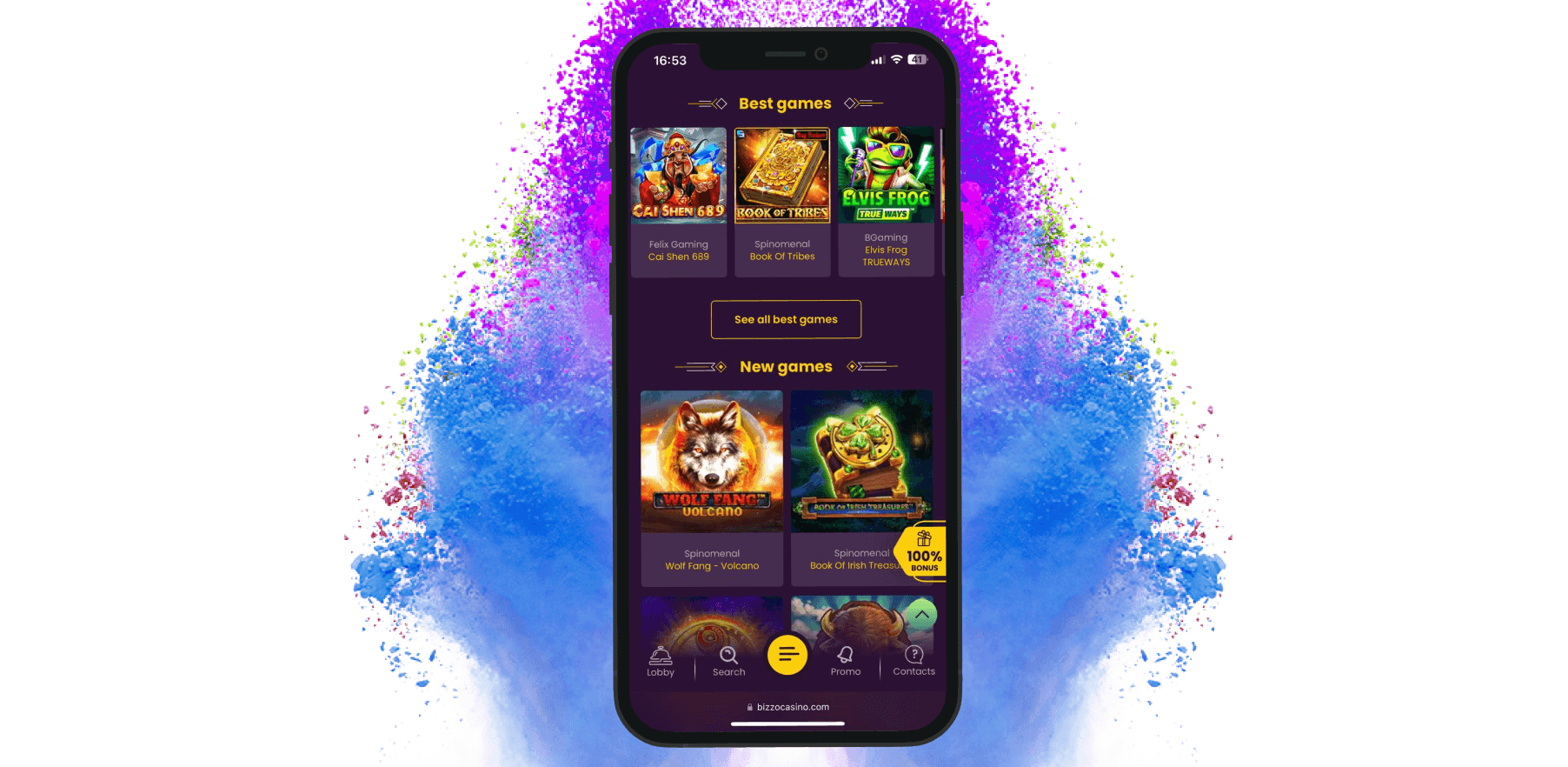 Bizzo Casino Mobile App